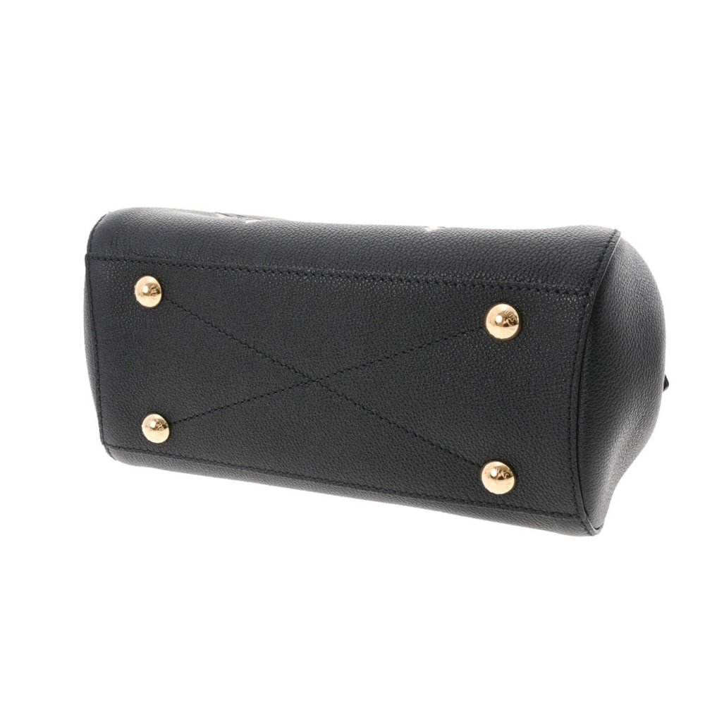 LOUIS VUITTON Louis Vuitton Monogram Emplant Montaigne BB Noir Beige M45489 W... - Picture 6 of 12